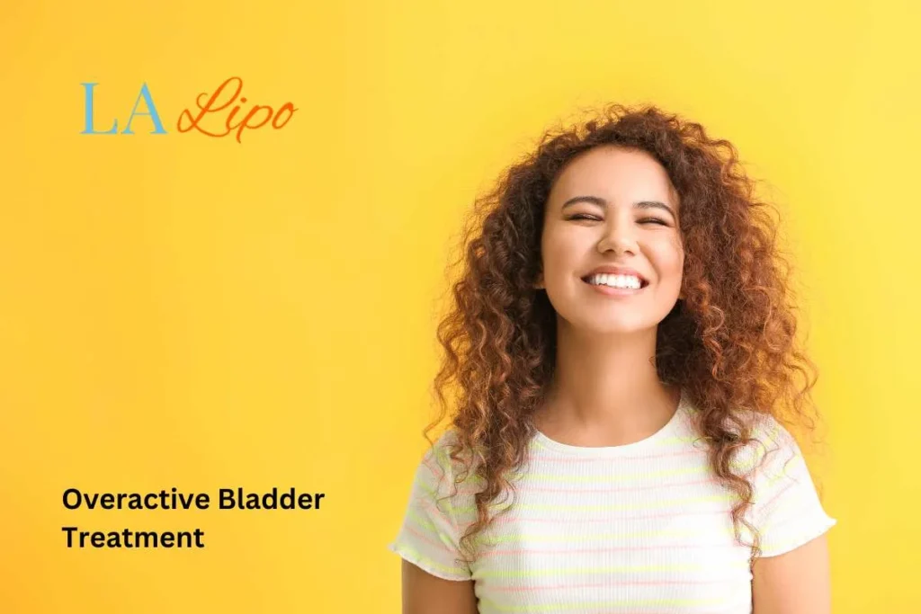 woman smiling about overactive bladder treatment Southend solutions